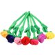 thumbnail image 2 of rosas de peluche de 30 cm, simulación de ramo de rosas, regalo de San Valentín para tu pareja (colores variados)., 2 of 7