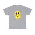 thumbnail image 2 of Purple eye smiley face graphic t shirt Unisex Heavy Cotton Tee, 2 of 8