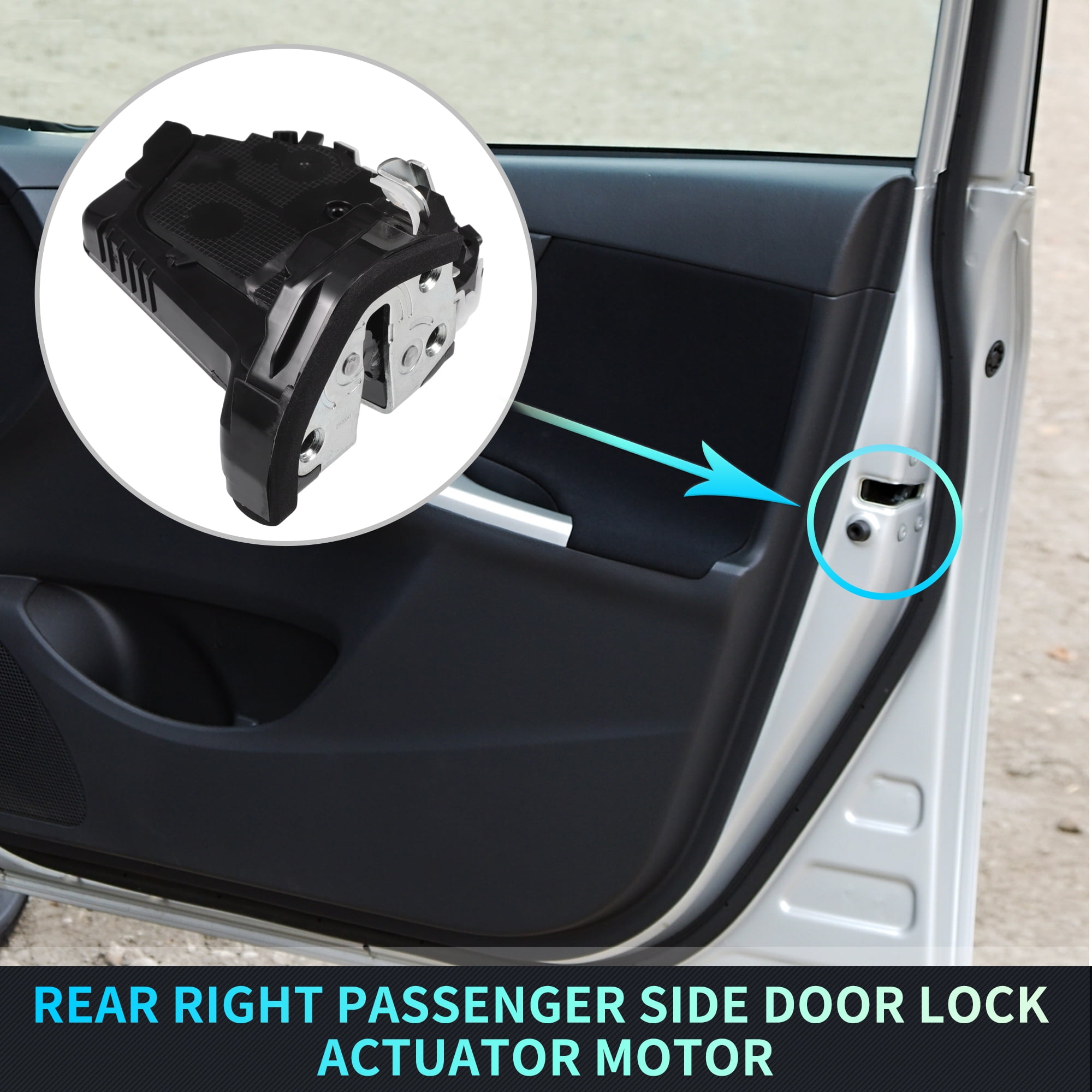 Unique Bargains Rear Right Door Lock Actuator for Honda Accord 2013-2017 Ridgeline