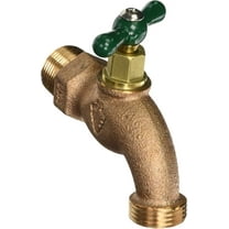 ARROWHEAD BRASS & PLUMBING 302LF 3/4" Male Pipe Thread Lead Free, 3/4" Hose Connection x 3/4" Male Iron Pipe