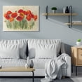 thumbnail image 2 of Stupell Industries Red Poppy Florals Soft Green Meadow Grass Canvas Wall Art, 36 x 48, Design by Carol Rowan, 2 of 6