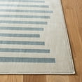 thumbnail image 3 of SAFAVIEH Orwell Rhetta Striped Area Rug, Ivory/Blue, 6'7" x 6'7" Square, 3 of 8