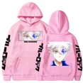 thumbnail image 2 of YOUSHENGER BLUE Hoodie Men Women Hooded Tops Fashion Anime LOCK Hoodies Harajuku Pullover Sweatshirts, 2 of 4