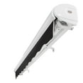 thumbnail image 6 of Awntech 24 Ft Key West Left Motorized Heavy Duty Patio Retractable Awning with Cassette (288in x 9.38in x 120in), Black, 6 of 8