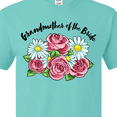 thumbnail image 4 of Inktastic Grandmother of the Bride Roses and Daisies T-Shirt, 4 of 5