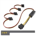 thumbnail image 4 of 2X Cable de CPU de Placa Base de 8 una Disco Duro Cable de Fuente de AlimentacióN de CPU de 8 una Disco Duro SATA Cable de Disco Duro de 12 V una SATA, 4 of 5