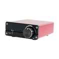 thumbnail image 3 of Milaget Digital Amplifier Compact Digital Stereo Power Amplifier for Speaker Desktop Red, 3 of 9