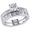 Everly Women's Cubic Zirconia Sterling Silver Bridal Set
