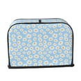 thumbnail image 2 of Lsque Floral Daisy Print 2 Slice Toaster Cover , Kitchen Appliance Dustproof Protector , Toaster Protector Dustproof Kitchen Appliance Cover, 2 of 7