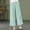 Green, variant on SIYUDAN Womens Pants Woman Pants Casual Green Adult Pants For Women Lounge Pants Wide Leg Elastic Waist Pants For Women With Pockets Womens Summer Outfits