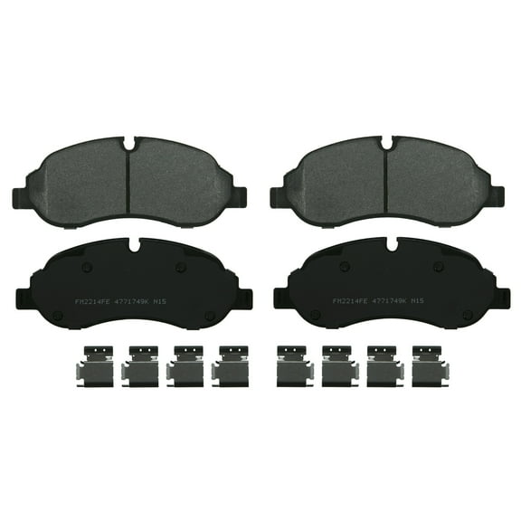 Wagner SevereDuty SX1774 Semi-Metallic Disc Brake Pad Set Fits select: 2015-2021 FORD TRANSIT