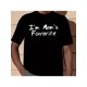 thumbnail image 2 of Camiseta informal de cuello redondo para hombre con estampado "Soy la favorita de mamá" - 100 % algodón, ligeramente elástica, tejido de punto, detalle de aplique, corte regular, ideal para las cuatro, 2 of 6