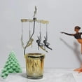 thumbnail image 2 of Candelabro giratorio Vela Candelabro giratorio para el hogar de Navidad Hada Zulema Portavelas giratorio, 2 of 7