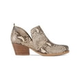 thumbnail image 2 of Baretraps Womens Rizzo Suede Block Heel Ankle Boots Tan 10 Medium (B,M), 2 of 3