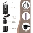 thumbnail image 3 of Cafetière Portable Électrique Rechargeable - Compatible Capsules K-Cup et Café Moulu, Haute Pression pour Camping et Randonnée (Batterie 1200mAh), 3 of 5