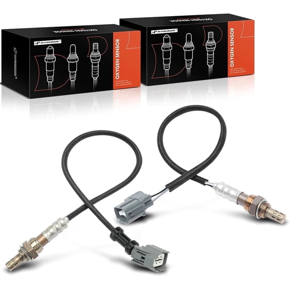 A-Premium O2 Oxygen Sensor Compatible with Honda Odyssey 2002 2003 2004, V6 3.5L, Upstream and Downstream, 2-PC Set, Replace # 12601759, 36531-P8D-J21