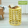 thumbnail image 5 of Y&M Set of 3 Nesting 18" Metal Round Garden Stools 18" Yellow (3 Count), 5 of 6