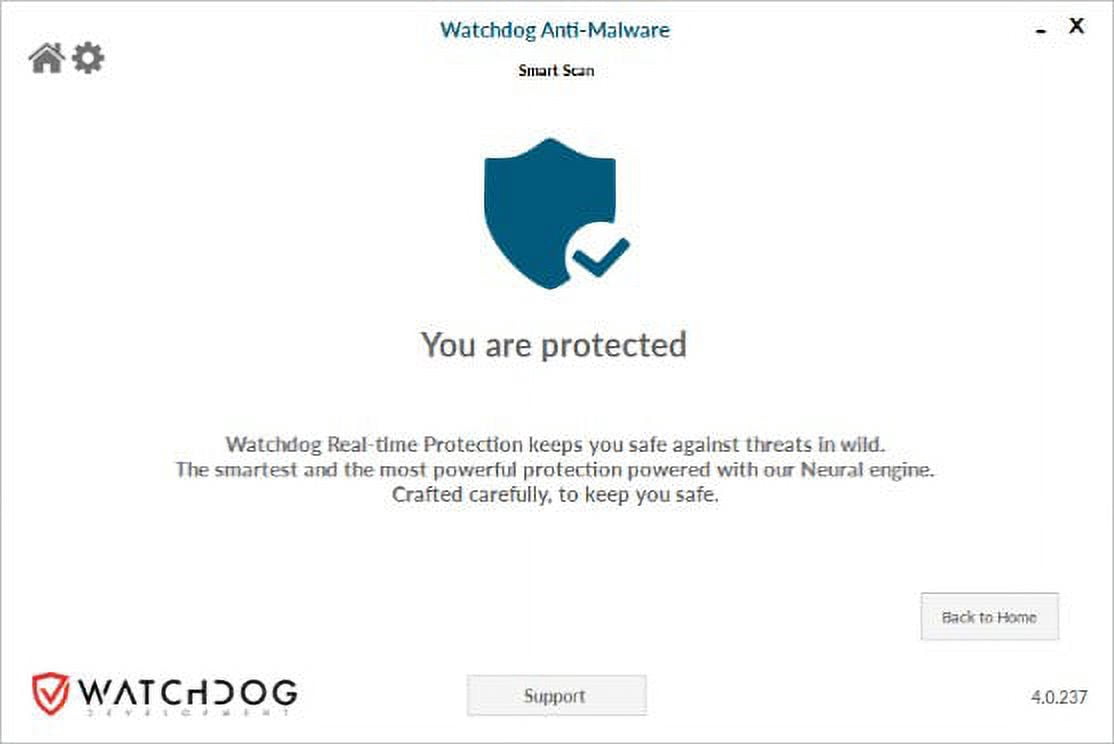 Watchdog Anti-Malware Software, 1 User, 2 Year Subscription for Windows [Key Card]