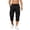Black, variant on Men's Cotton Linen Capri Pant Comfy Casual Breathable Elastic Waist Drawstring Summer Beach 3/4 Shorts with Pockets Light Blue L