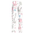 thumbnail image 7 of KHONTS Easter Egg Pajamas Pants for Women Cute Bunny Printed Elastic Waist Sleeppants Lightweight Homewear Stretchy Trousers 04-White XL, 7 of 7