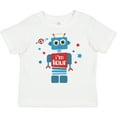 thumbnail image 3 of Inktastic Robot 4th Birthday Boys Toddler T-Shirt, 3 of 5