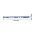 thumbnail image 2 of Unique Bargains 9.8'x0.7' Badminton Racket Head PU Protector Sticker Racquet Guard Tape, Blue 4 Pack, 2 of 6