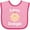 Pink and Fuchsia, variant on Inktastic Future Urologist Occupation Boys or Girls Baby Bib