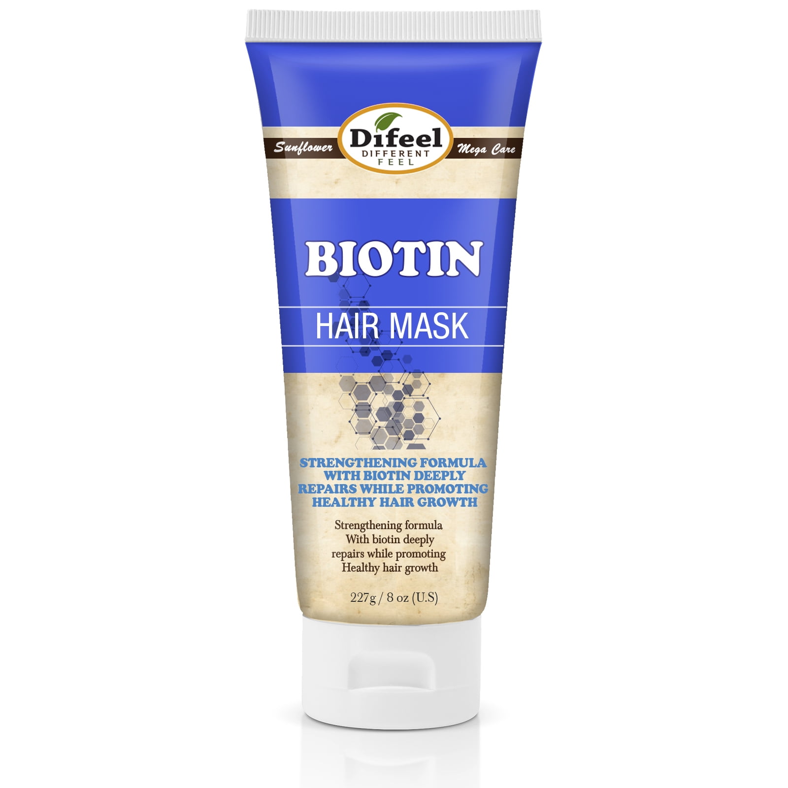 Difeel Biotin Hair Mask 8 oz. - Deep Conditioning Mask Hair Treatment for Hair Growth, Hair Mask for Hair Loss Difeel Biotin Hair Mask 8 oz. - Deep Conditioning Mask Hair Treatment for Hair Growth, Hair Mask for Hair Loss