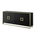 thumbnail image 4 of Inspired Home Ulani Sideboard Buffet in Black, 4 of 10