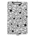 thumbnail image 4 of Inkdotpot Decorative Clipboard Letter Size Clipboard with Low Profile Clip,Retractable Key Hole for Hanging Paperboard for Office School w/ Free Marker & Eraser,Floral-9x15 Inch, 4 of 9