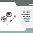 thumbnail image 5 of For Husqvarna 340 345 350 Clutch D Clutch Kit Chainsaw Clutch Set Clutch Sprocket D Needle Bea, 5 of 5