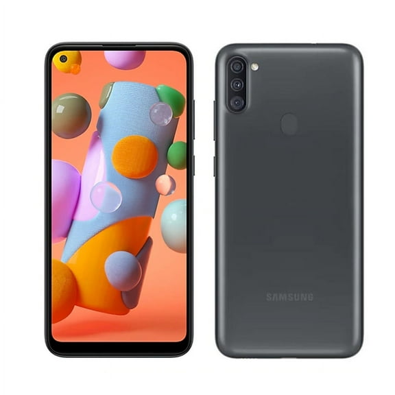 Restored Samsung Galaxy A11 32GB Black T-Mobile Locked (Refurbished)