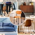 thumbnail image 7 of Magicorange 30 Pcs Precut Walker Tennis Balls for Furniture Legs and Floor Protection (Multicolor), 7 of 7
