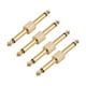 thumbnail image 1 of Guitar de 6.35 mm Pedal falso Pedal de guitarra Acoplador Hombre para adaptador masculino para instrumentos musicales, 1 of 9