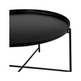 thumbnail image 4 of Pangea Home Rhonda Removable Top Modern Metal Coffee Table in Black, 4 of 4