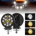thumbnail image 2 of 4 Inch Car LED Work Lights Flash Spotlights Day Running Lights for Truck ATV UTV SUV Motorcycle Cart, 2 of 5