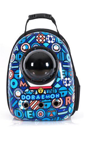 Pet bag cat bag space capsule breathable outdoor portable backpack dog bag backpack large cartoon cat backpack