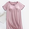 thumbnail image 4 of HomeGardon Nightgowns for Women,Women's Sleepwear,Women's with Chest Pad Loose and Comfortable Sleeveless Dress Nightgown,M-XXL, 4 of 4