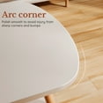 thumbnail image 5 of Plenkra Coffee Table, 2 Tier Mid Century Center Table with Open Storage, Tea Table for Living Room, Double Storage Coffee Table, Home Furniture, Easy Assembly, 5 of 9
