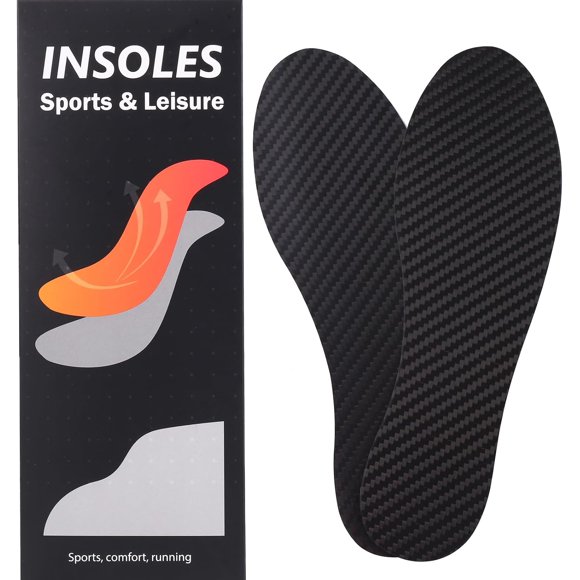 Semelle en Fibre de Carbone pour Hommes Femmes Insert de Chaussure en Fibre de Carbone Plaque de Pied en Fibre de Carbone pour Hallux Rigidus Limitus, Bout de Gazon