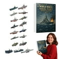 thumbnail image 3 of Wwii Naval Fleet Advent Calendar 2025, 24 Days Christmas Countdown Calendars With 24 Ww2 Battleship Model Ornaments, Navy Ships Gift for Naval History Enthusiasts, Veterans, 3 of 6