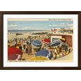 thumbnail image 2 of Art.com Stewart Beach Park, Galveston, Texas Art Print, Brown Frame Wall Art, 44" x 32", 2 of 5