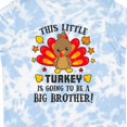 thumbnail image 4 of Inktastic This Little Turkey is Going to Be a Big Brother Boys Toddler T-Shirt, 4 of 5