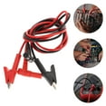 thumbnail image 5 of 1 par de clips multímetro de cocodrilo Probación de prueba multímetro de cable de prueba para automóvil, 5 of 5