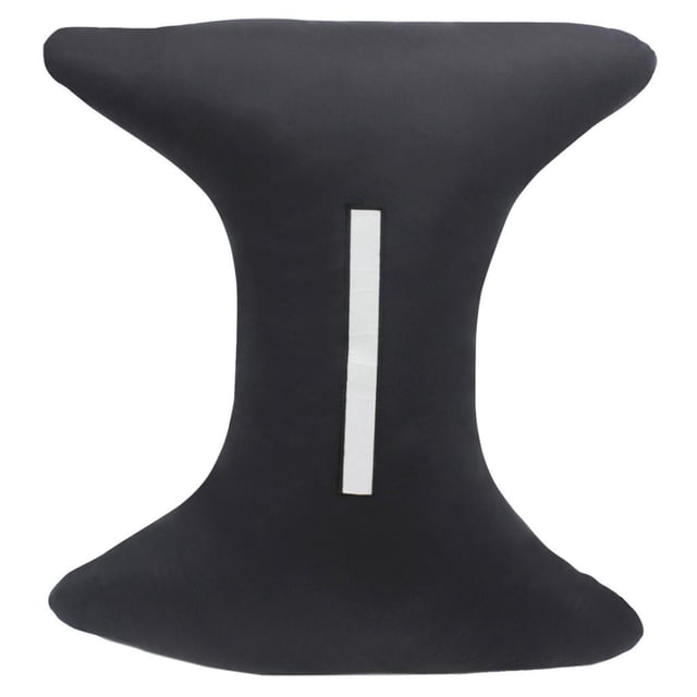 Accesorio de Práctica Del Kit de Batería Adheisve de Amortiguador de Almohadilla de Tambor de Fibra de Carbono (57x39x15cm) Negro