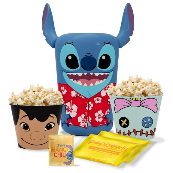 Stitch Poppowls Kit; At-Home Movie Night; All-Ages; Lilo And Scrump