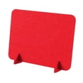 thumbnail image 2 of Panel divisor de escritorio, divisor acústico de escritorio, pantallas protectoras para escritorios Rojo, 2 of 9