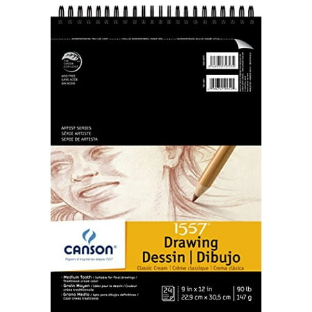 Drafting Accessories - 1557 Cream Drawing Pad, 9