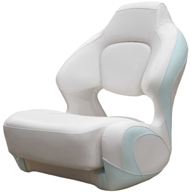 Capral Seating Chaparral Boat Captains Helm Seat 31.00750 | H2O White Seafoam Green ...