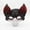 A3, variant on Half Face Bat Mask,Realistic Vampire Bat Mask,Scary Animal Headgear Costume for Halloween Christmas Role-Play Party